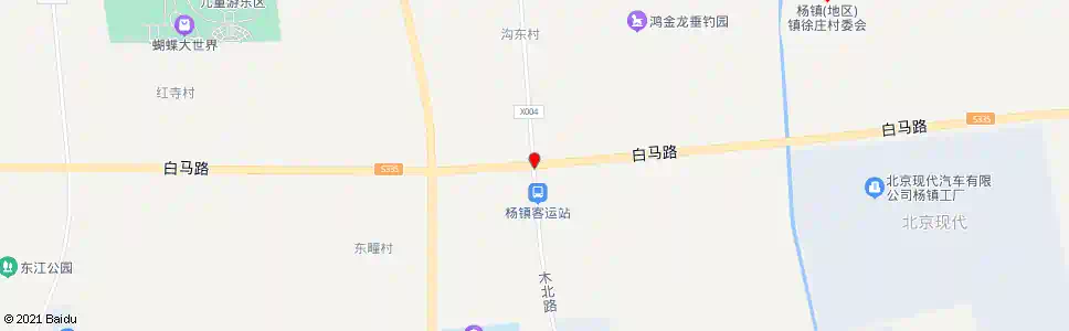 北京木北路口_公交站地图_北京公交_妙搜公交查询2025