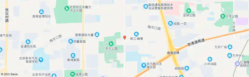 北京青塔西路南站_公交站地图_北京公交_妙搜公交查询2025