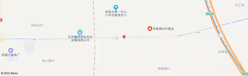 北京东梨园_公交站地图_北京公交_妙搜公交查询2025