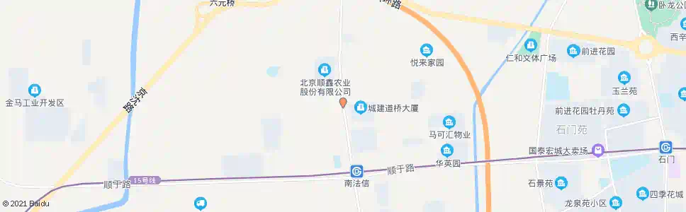 北京大江洼_公交站地图_北京公交_妙搜公交查询2025