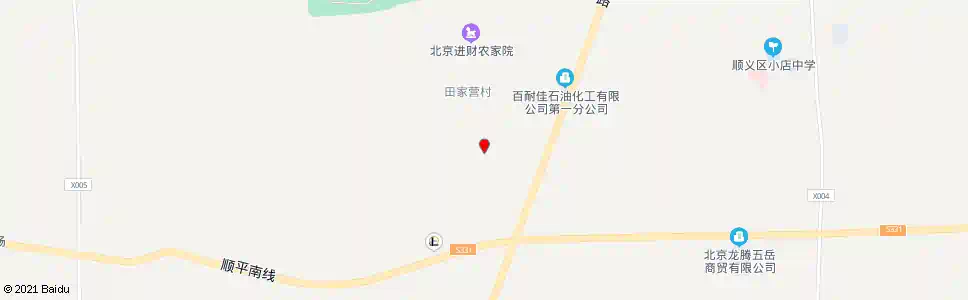 北京田家营东_公交站地图_北京公交_妙搜公交查询2025