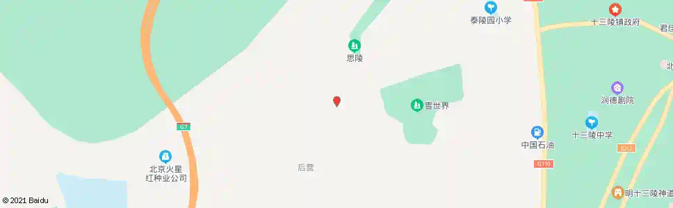 北京悼陵监_公交站地图_北京公交_妙搜公交查询2025