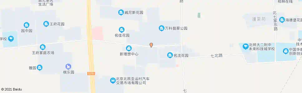 北京名佳四区_公交站地图_北京公交_妙搜公交查询2025