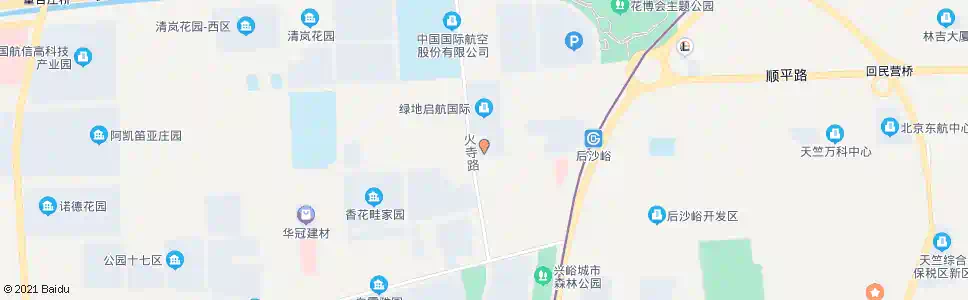 北京京顺车管所_公交站地图_北京公交_妙搜公交查询2025