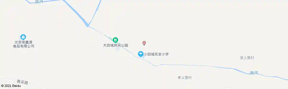 北京小回城西口_公交站地图_北京公交_妙搜公交查询2025