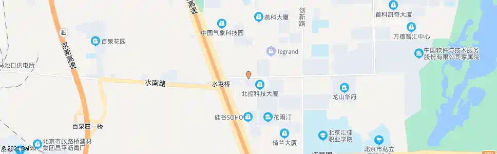 北京白浮泉路西口_公交站地图_北京公交_妙搜公交查询2025
