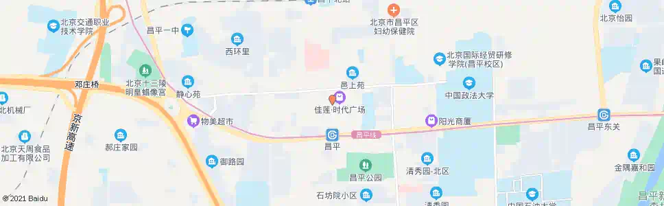 北京昌平鼓楼南街北口_公交站地图_北京公交_妙搜公交查询2025