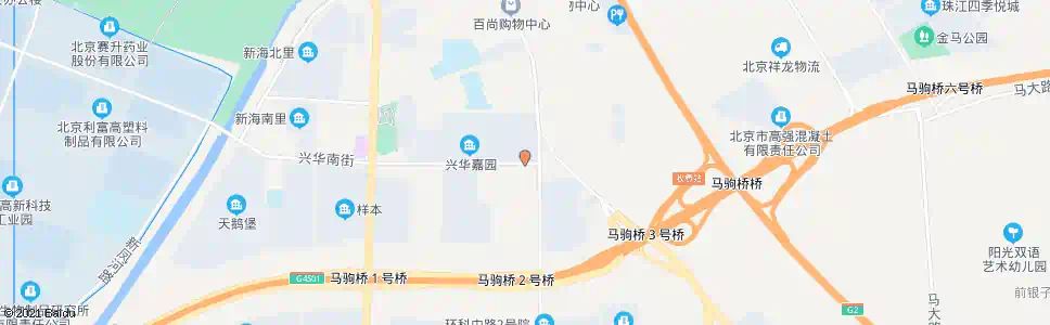北京兴华南街东口_公交站地图_北京公交_妙搜公交查询2025
