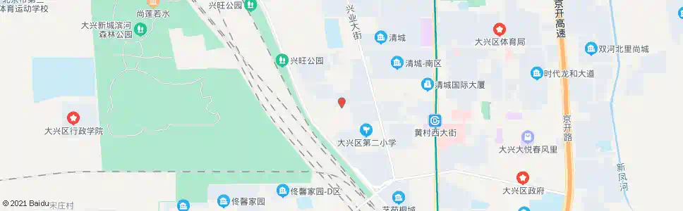 北京康居小区北门_公交站地图_北京公交_妙搜公交查询2025