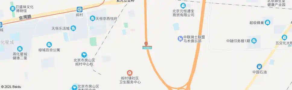 北京墩台村_公交站地图_北京公交_妙搜公交查询2025