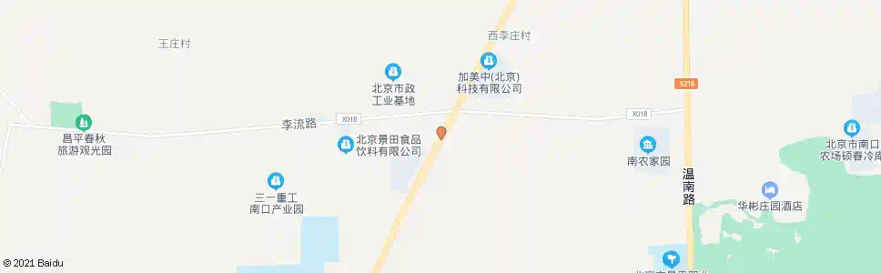 北京白房子东站_公交站地图_北京公交_妙搜公交查询2025