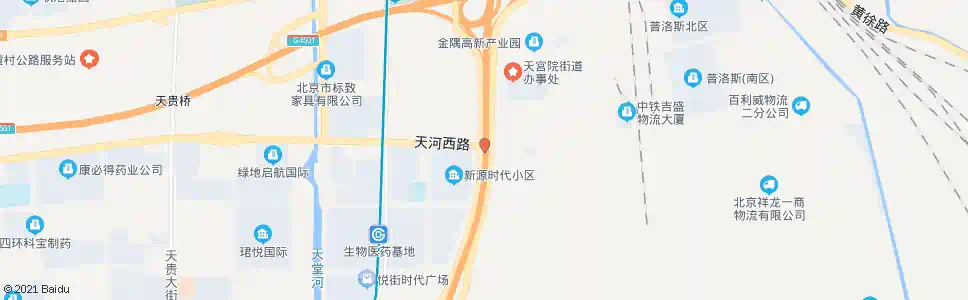 北京大庄桥_公交站地图_北京公交_妙搜公交查询2025