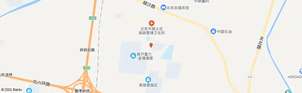 北京高丽营小学_公交站地图_北京公交_妙搜公交查询2025