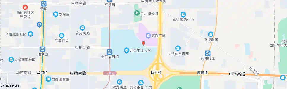 北京祁家坟_公交站地图_北京公交_妙搜公交查询2025