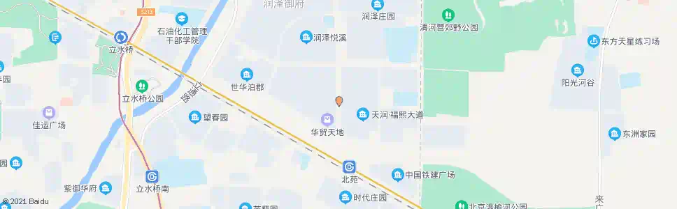 北京清河营中街_公交站地图_北京公交_妙搜公交查询2025