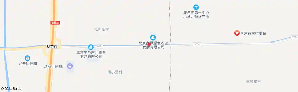 北京西梨园_公交站地图_北京公交_妙搜公交查询2025