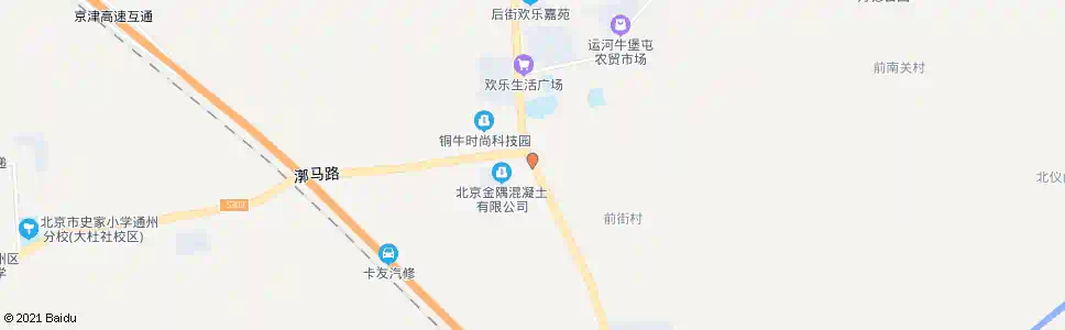 北京牛堡屯南站_公交站地图_北京公交_妙搜公交查询2025