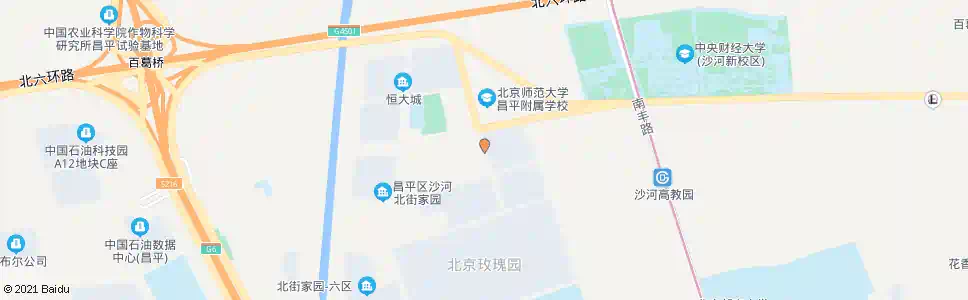 北京北街家园二区东门_公交站地图_北京公交_妙搜公交查询2025