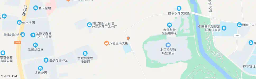 北京八仙庄南大街_公交站地图_北京公交_妙搜公交查询2025