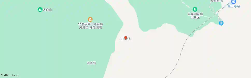 北京白道峪_公交站地图_北京公交_妙搜公交查询2025