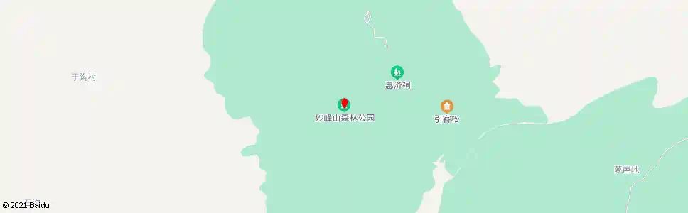 北京涧沟妙峰山风景区_公交站地图_北京公交_妙搜公交查询2025