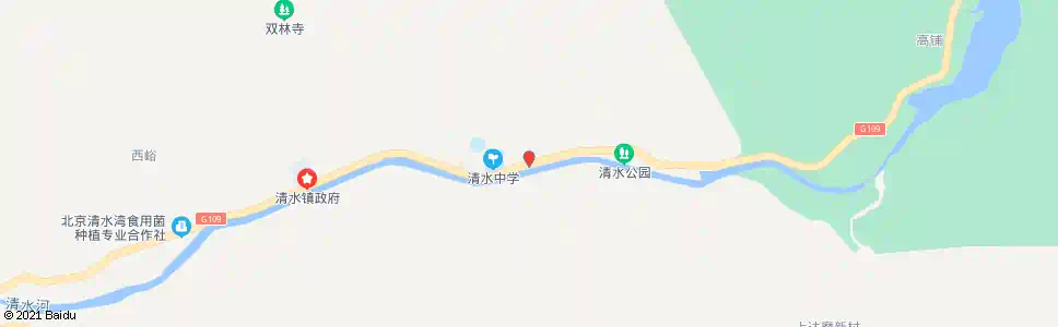北京清水_公交站地图_北京公交_妙搜公交查询2025