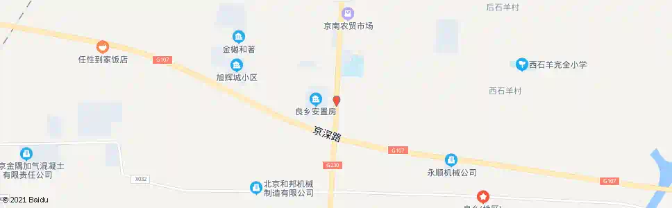 北京南庄子_公交站地图_北京公交_妙搜公交查询2025