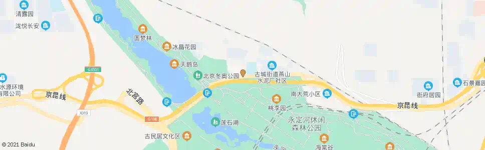 北京燕山水泥厂_公交站地图_北京公交_妙搜公交查询2025