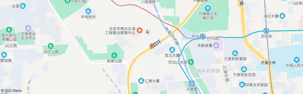 北京火器营西_公交站地图_北京公交_妙搜公交查询2025