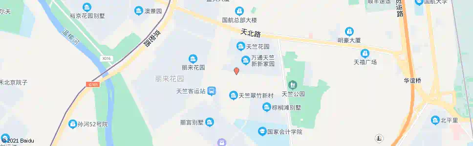北京翠竹新村_公交站地图_北京公交_妙搜公交查询2025