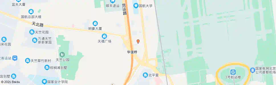 北京航安路_公交站地图_北京公交_妙搜公交查询2025