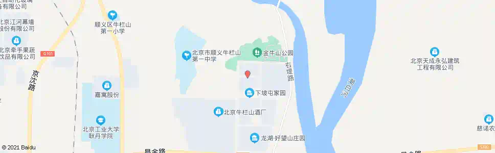 北京下坡屯小区_公交站地图_北京公交_妙搜公交查询2025