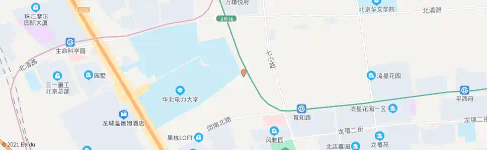 北京回昌东路北口_公交站地图_北京公交_妙搜公交查询2025