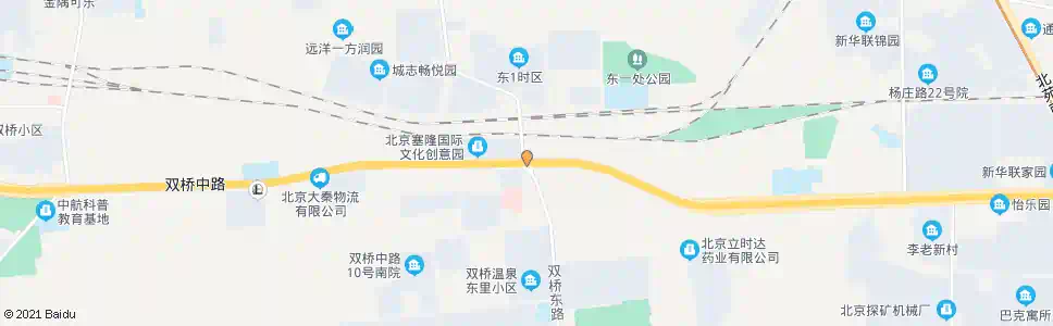 北京郭家场桥_公交站地图_北京公交_妙搜公交查询2025