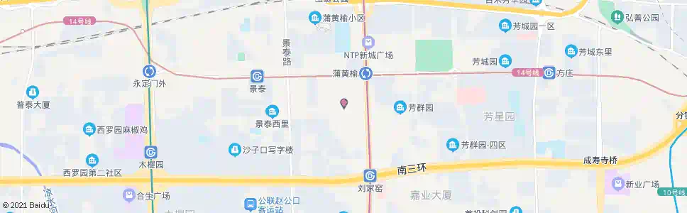 北京铁匠营东_公交站地图_北京公交_妙搜公交查询2025