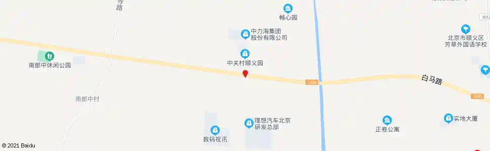 北京中关村顺义园_公交站地图_北京公交_妙搜公交查询2025