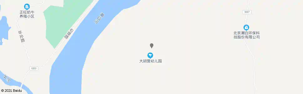 北京大胡营_公交站地图_北京公交_妙搜公交查询2025