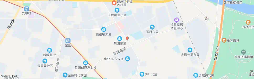 北京玉桥中路南口_公交站地图_北京公交_妙搜公交查询2025