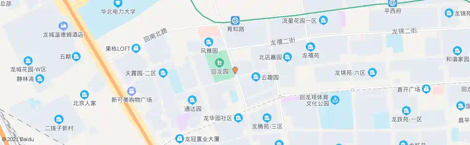 北京回龙园_公交站地图_北京公交_妙搜公交查询2025