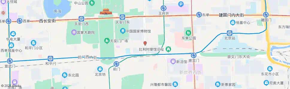 北京正义路南口_公交站地图_北京公交_妙搜公交查询2025
