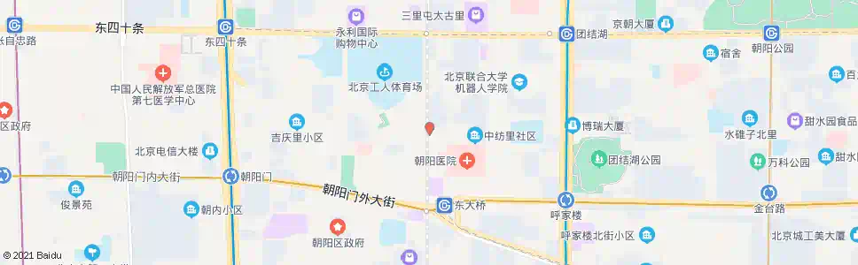北京朝阳医院分院_公交站地图_北京公交_妙搜公交查询2025