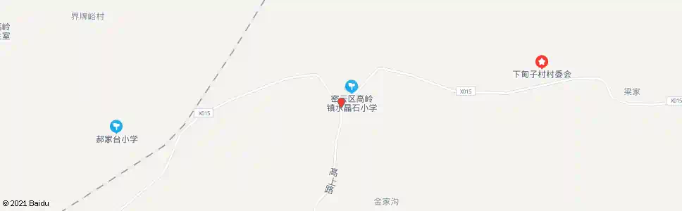 北京上甸子_公交站地图_北京公交_妙搜公交查询2025