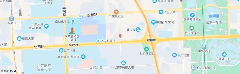北京志新桥北_公交站地图_北京公交_妙搜公交查询2025