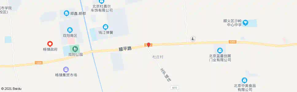 北京杜庄_公交站地图_北京公交_妙搜公交查询2025