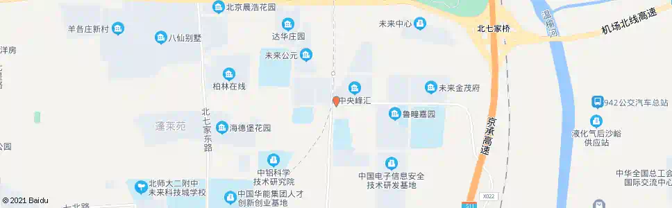 北京英才南三街_公交站地图_北京公交_妙搜公交查询2025
