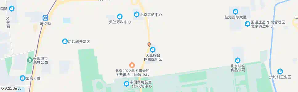 北京保税区_公交站地图_北京公交_妙搜公交查询2025