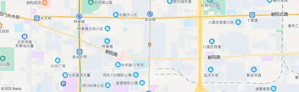 北京红庙路口北_公交站地图_北京公交_妙搜公交查询2025