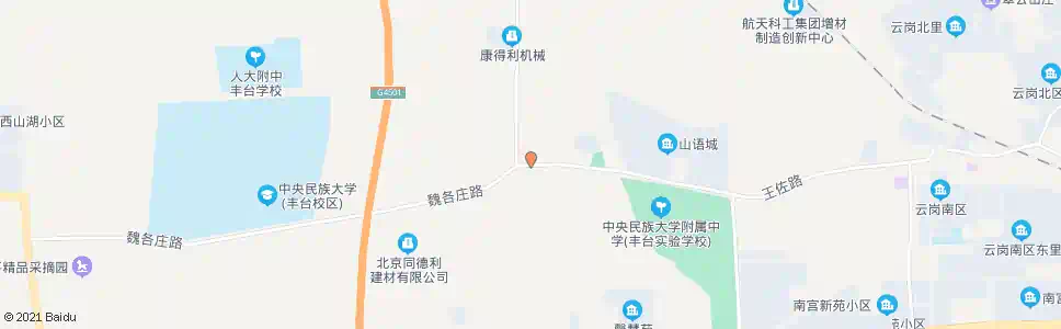 北京西王佐_公交站地图_北京公交_妙搜公交查询2025