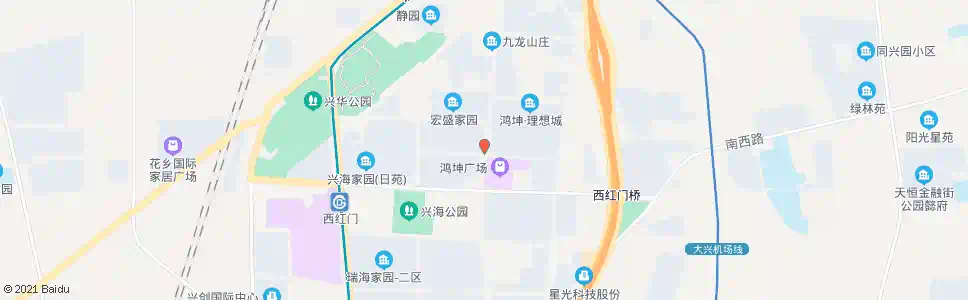 北京欣旺北大街_公交站地图_北京公交_妙搜公交查询2025
