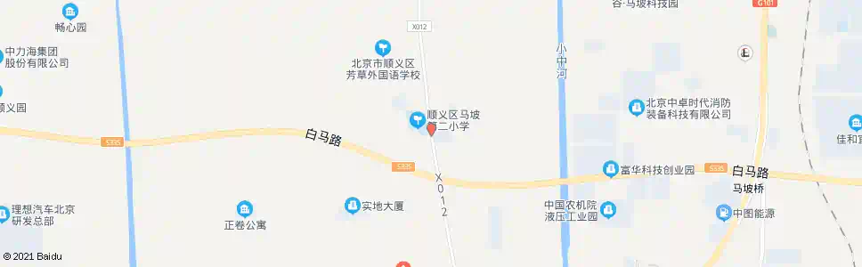 北京马卷_公交站地图_北京公交_妙搜公交查询2025